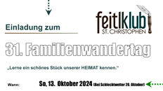 Plakat Familienwandertag