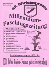 Faschingszeitung 1998